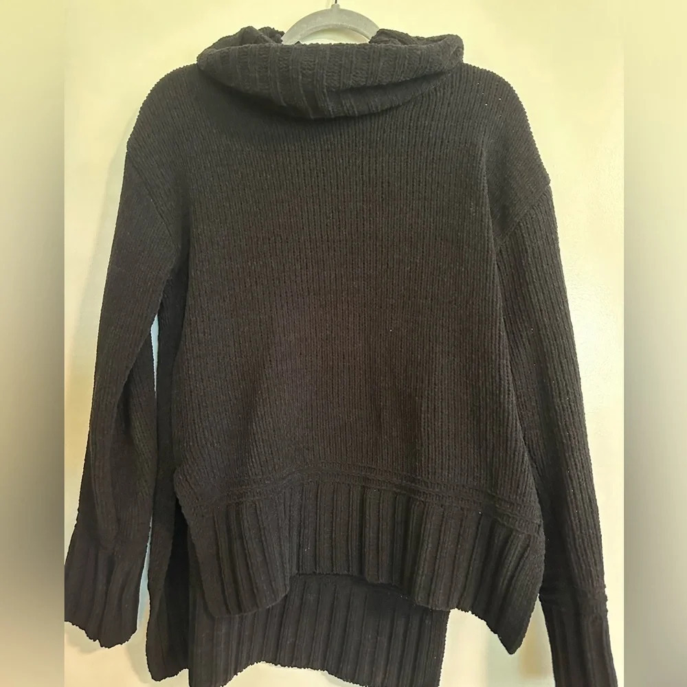 Black Turtleneck Sweater - Size Small